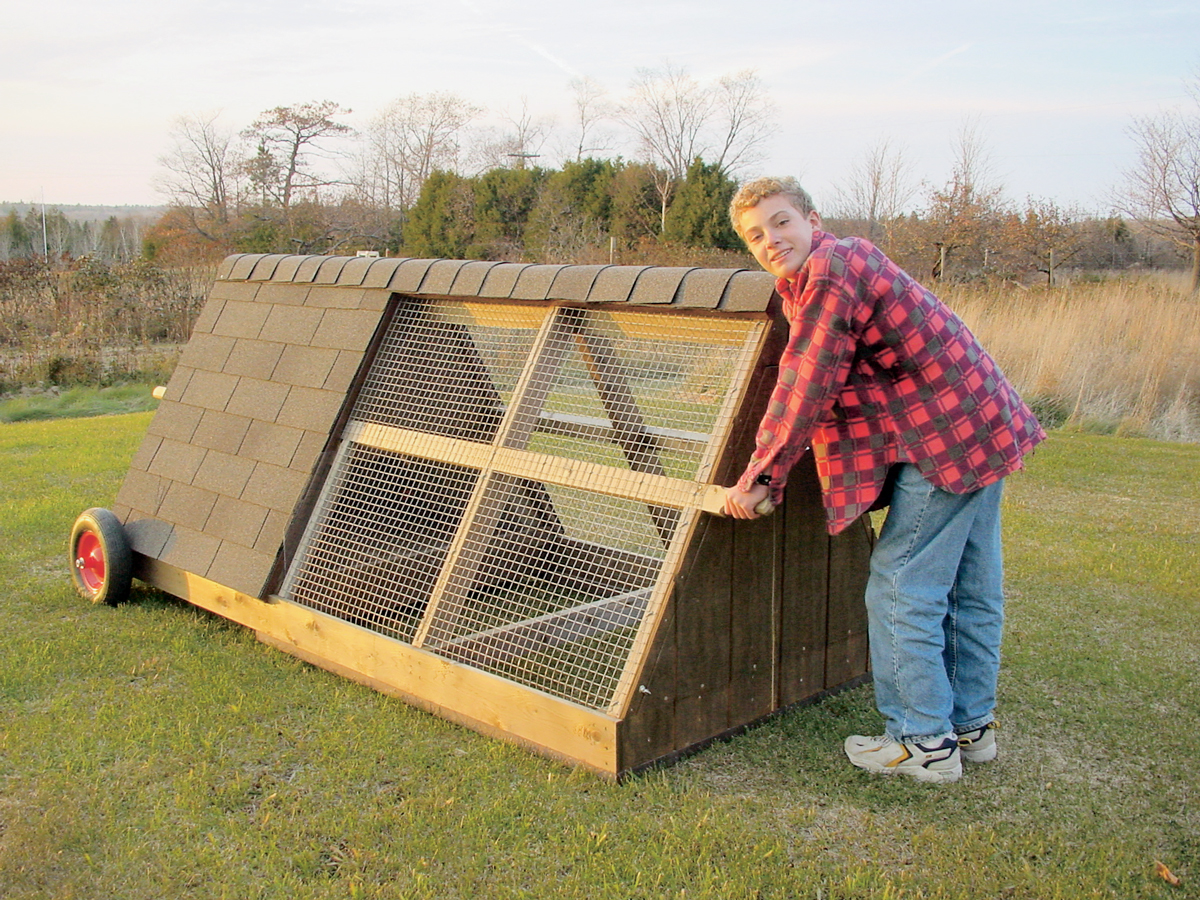 Mini Chicken Coop Plans for 3-4 Hens – Mother Earth News, image size:1200x900